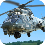 军队直升机运输3D