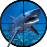 水下虎鲨攻击FPS狙击手